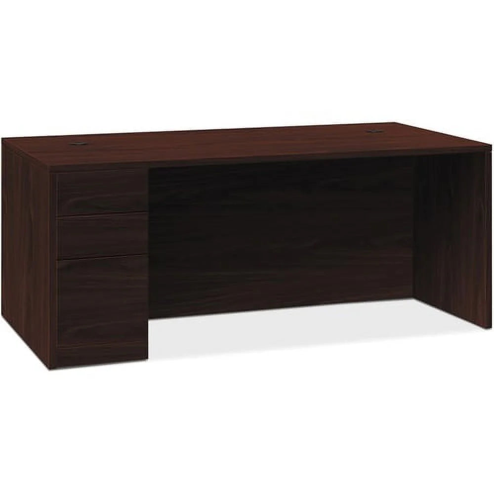Wood Laminate Desk with File Drawer Q886