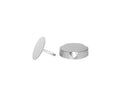 Brushed Nickel Round Trim for Cable-Operated Drains H99311