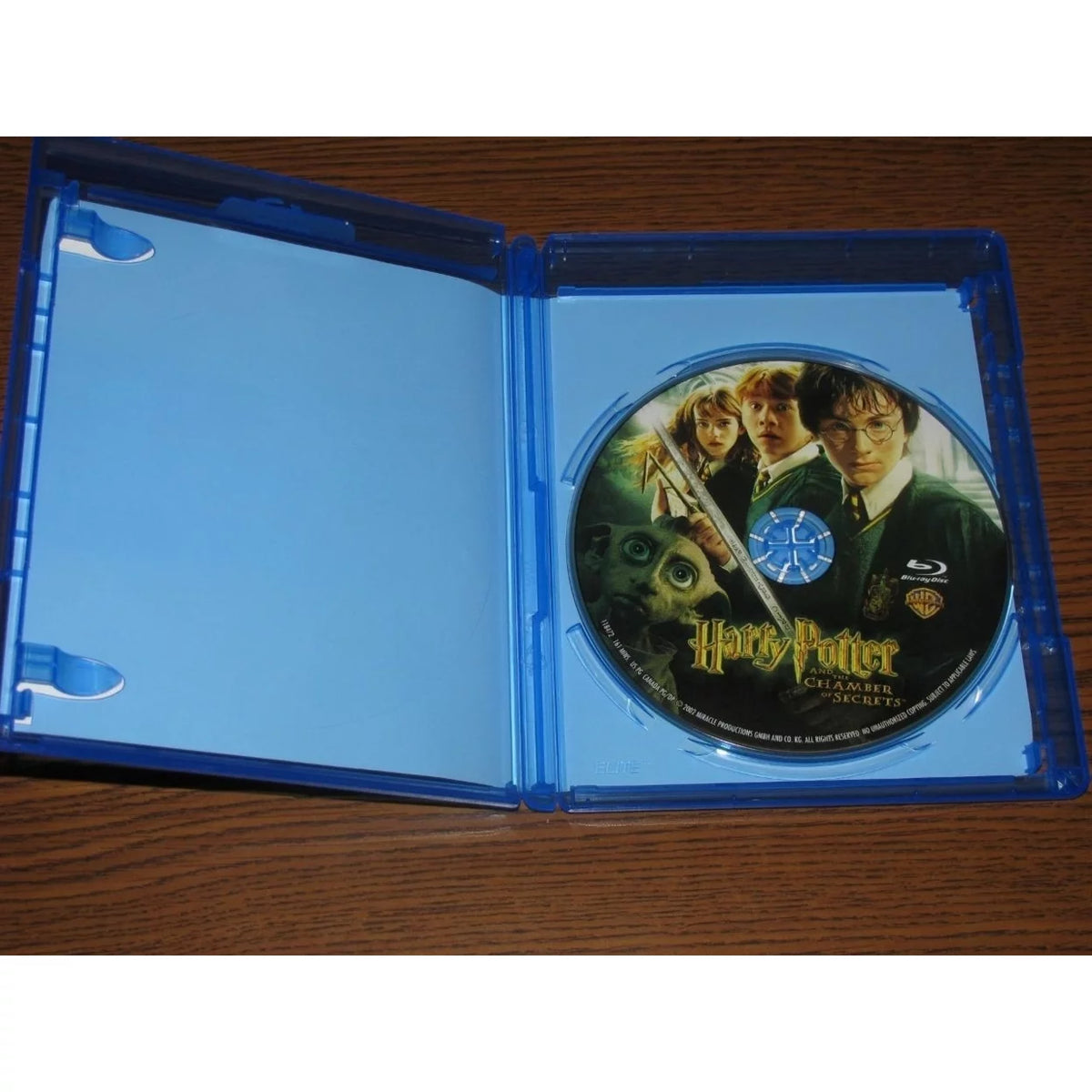 Harry Potter And The Chamber Of Secrets Blu-ray A6260