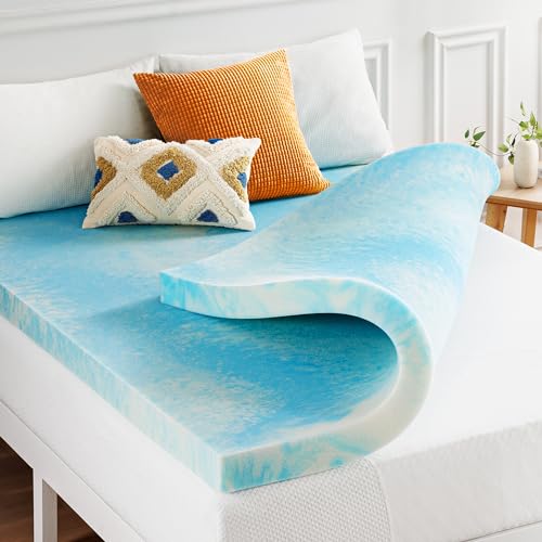 2 Inch Gel Foam Mattress Topper, Twin XL Q25475