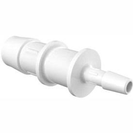 5/8x22 to 1/4x22 Barbed Reduction Coupler, Natural Nylon I737613