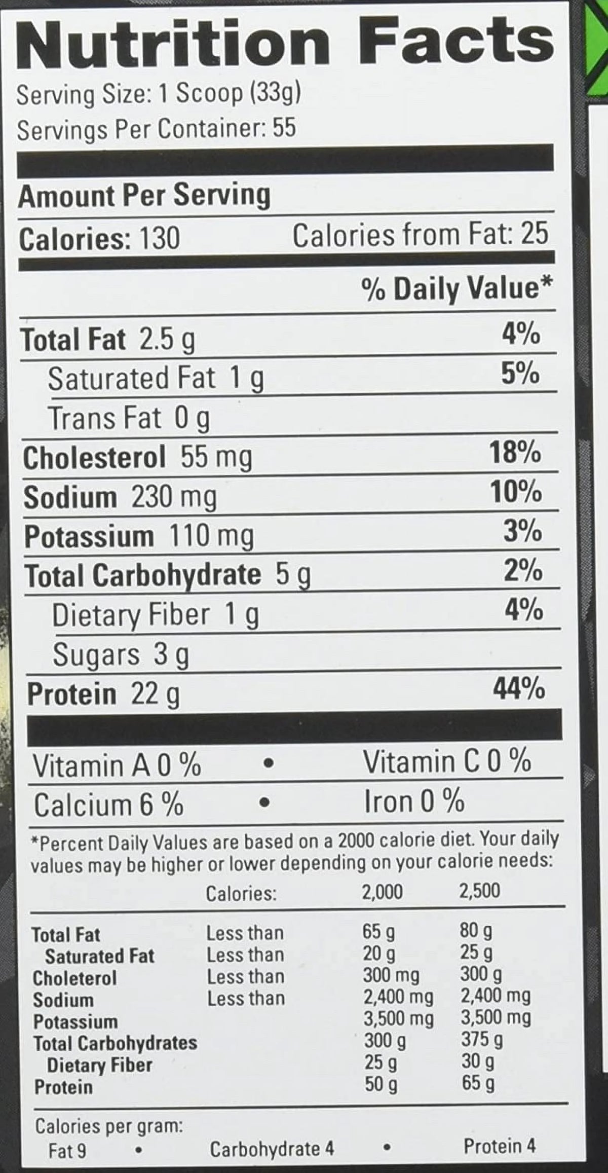 Vanilla Whey Protein Powder 4 LBS O248494