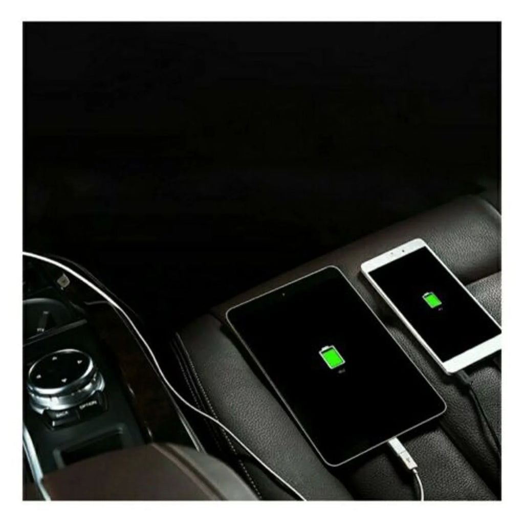 Backseat Car Charger, 4 USB Ports (2pk) Z942