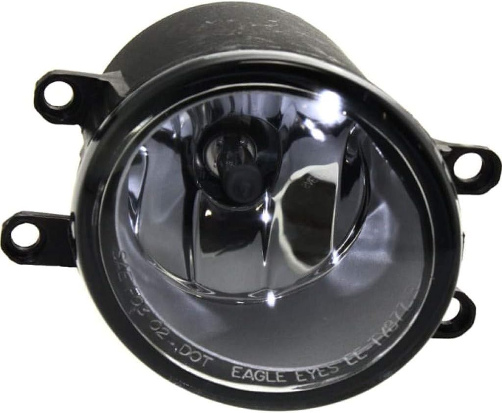 Fog Light Assembly for Toyota RAV4 2009-2012 Driver and Passenger Side Pair Halogen Round M880