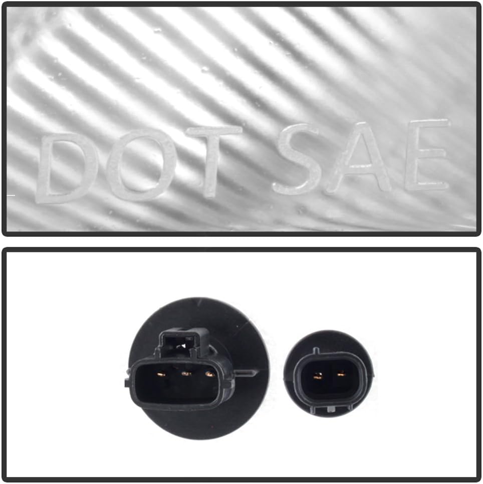 Black Housing Headlights Assembly Y2227