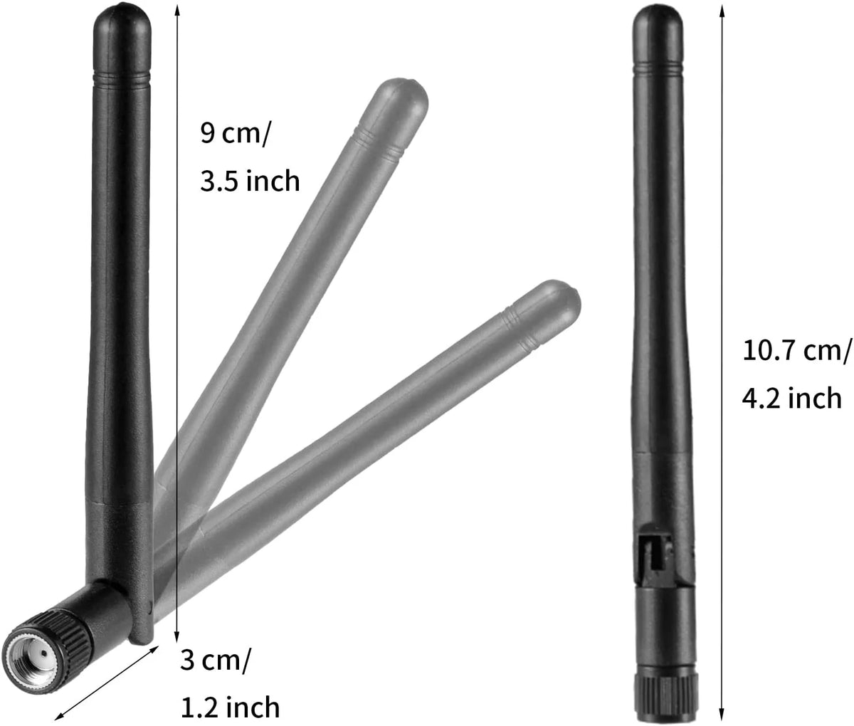 Dual WiFi 2.4GHz 5GHz 5.8GHz Mimo Replacement Antenna for Furrion Back Up RV Camera J329