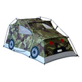 Camouflage 2 D Shaped Doors Fiberglass Poles Tent W8856