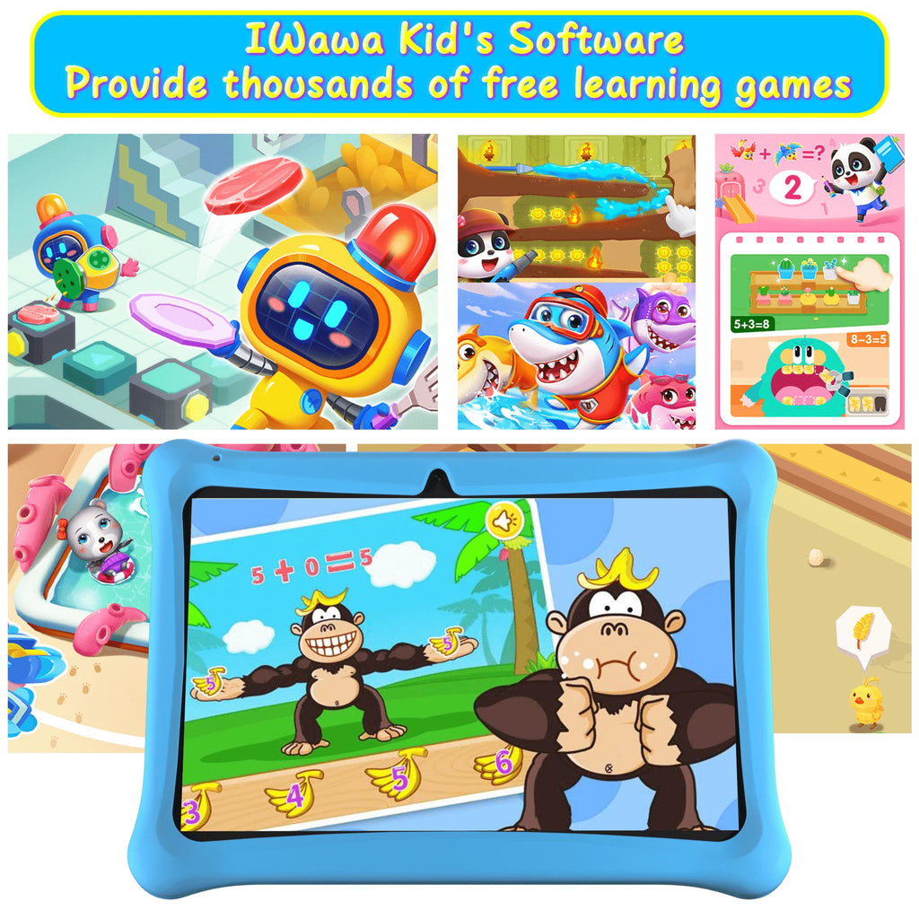 10in Android 12 Kid Education Tablet 2GB RAM 64GB ROM N4528