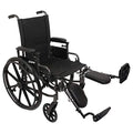 20" x 16" Height Adjustable Wheelchair with Elevating Leg Rest Z28299
