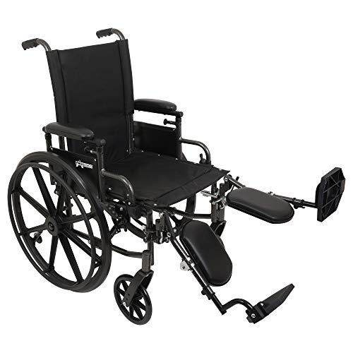 20" x 16" Height Adjustable Wheelchair with Elevating Leg Rest Z28299