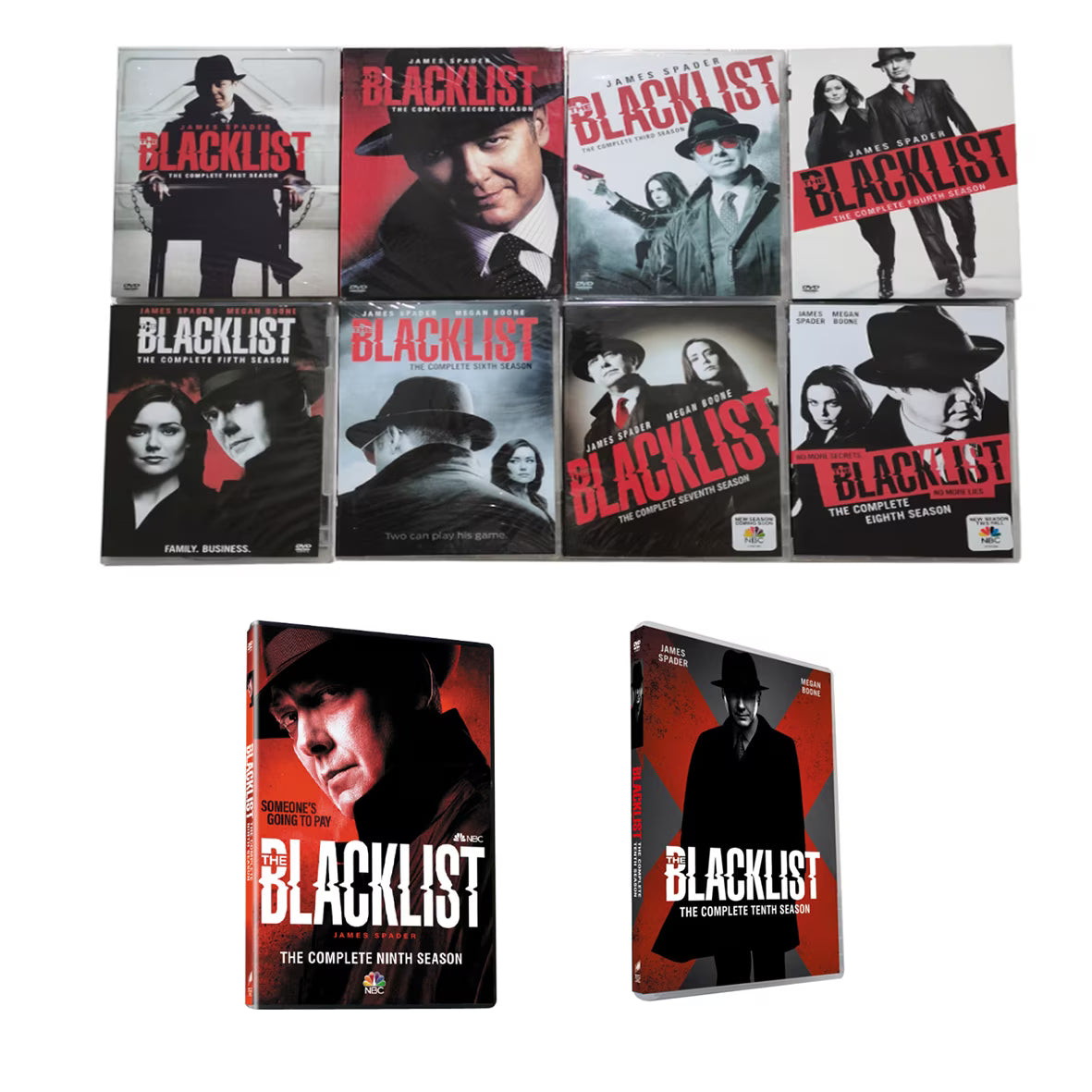 The Blacklist Seasons 1-10 (DVD) J107347