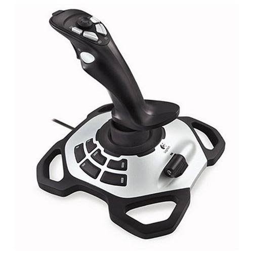 Silver/Black Gaming Joystick H53434