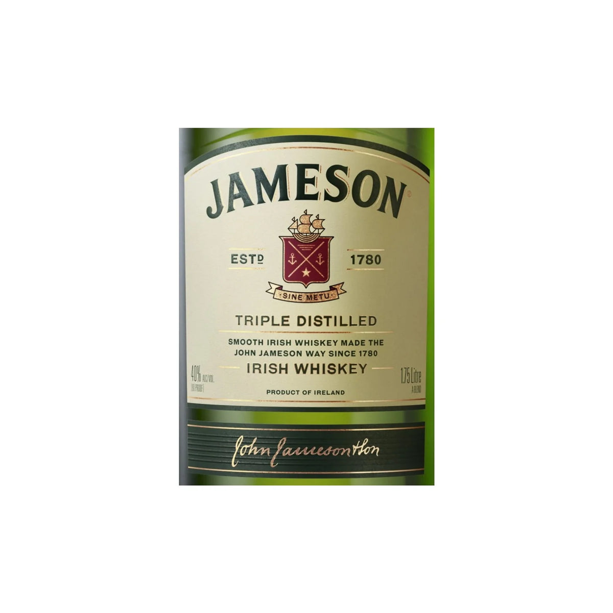 Irish Whiskey 1.75 L Bottle R2372
