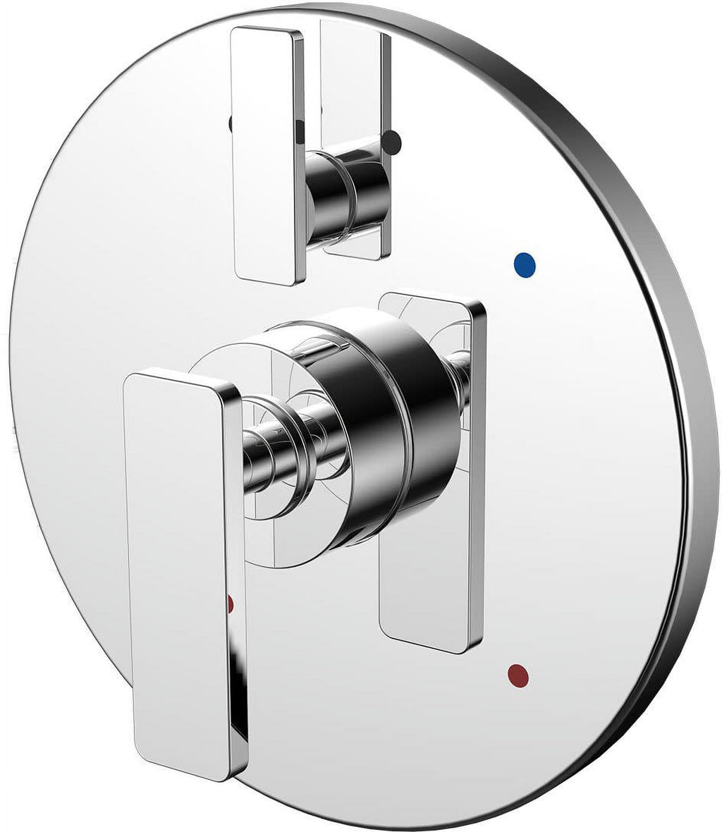 Chrome Diverter Shower Valve Trim Kit C39729