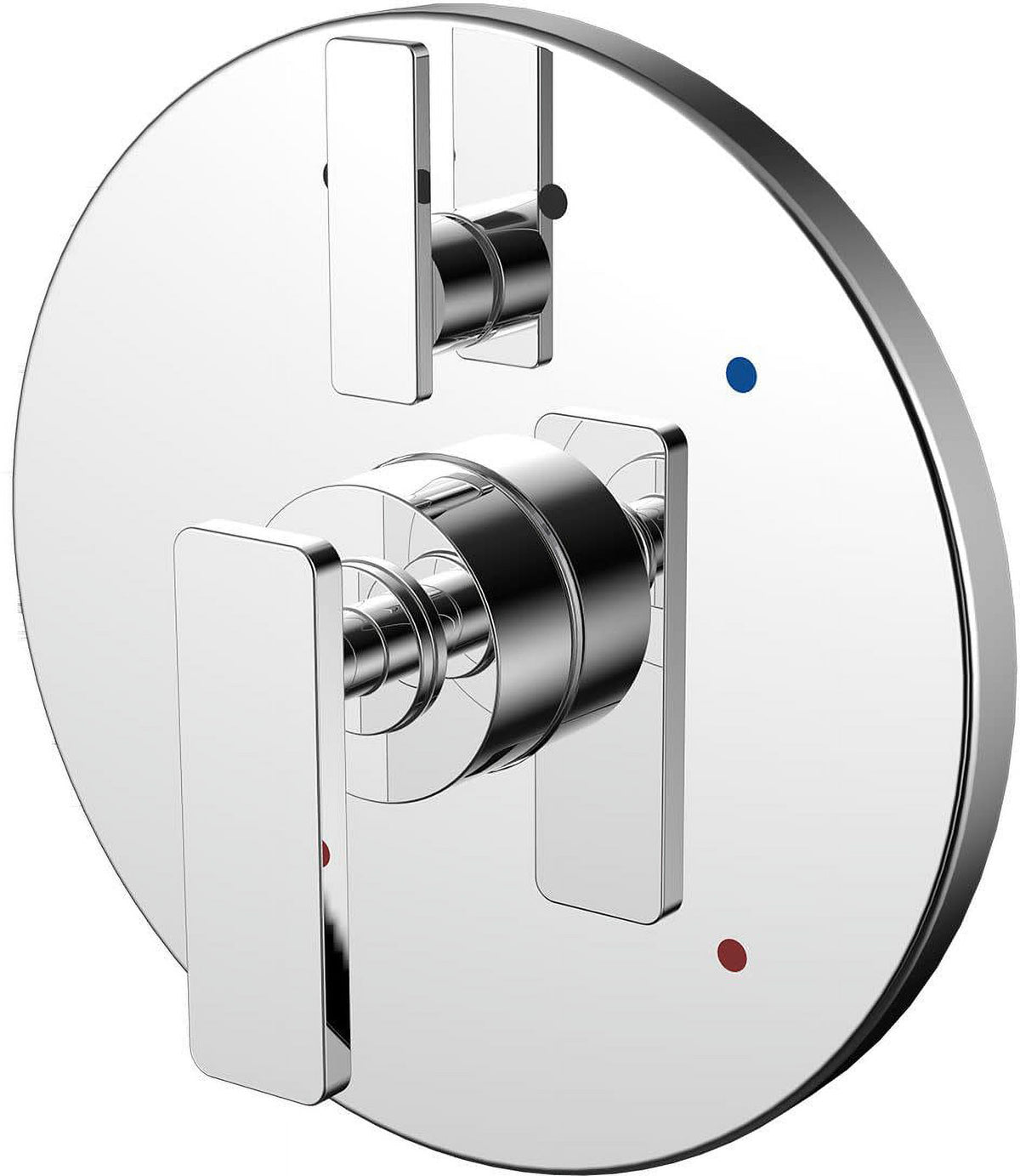 Chrome Diverter Shower Valve Trim Kit C39729