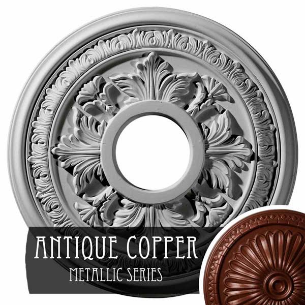 Antique Copper Ceiling Medallion T576999