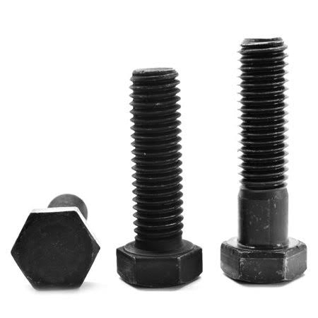M16 x 2.00 x 30 mm Coarse Thread Class 8.8 Hex Cap Screw Medium Carbon Steel Black Oxide Pk 50 W814734