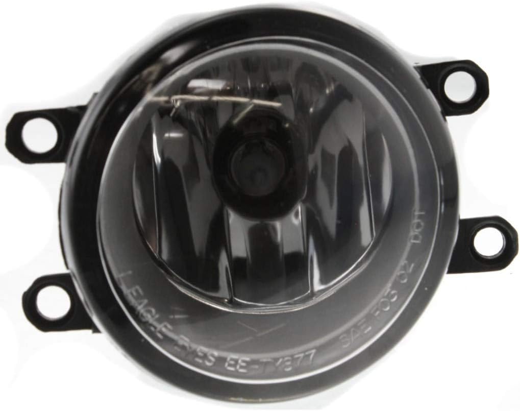 Fog Light Assembly for Toyota RAV4 2009-2012 Driver and Passenger Side Pair Halogen Round M880