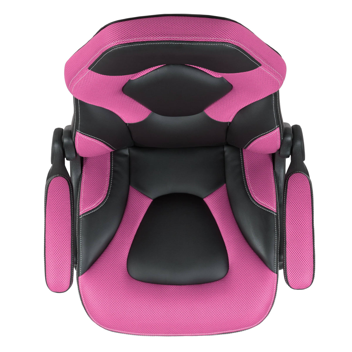 Pink/Black LeatherSoft Gaming Chair O270