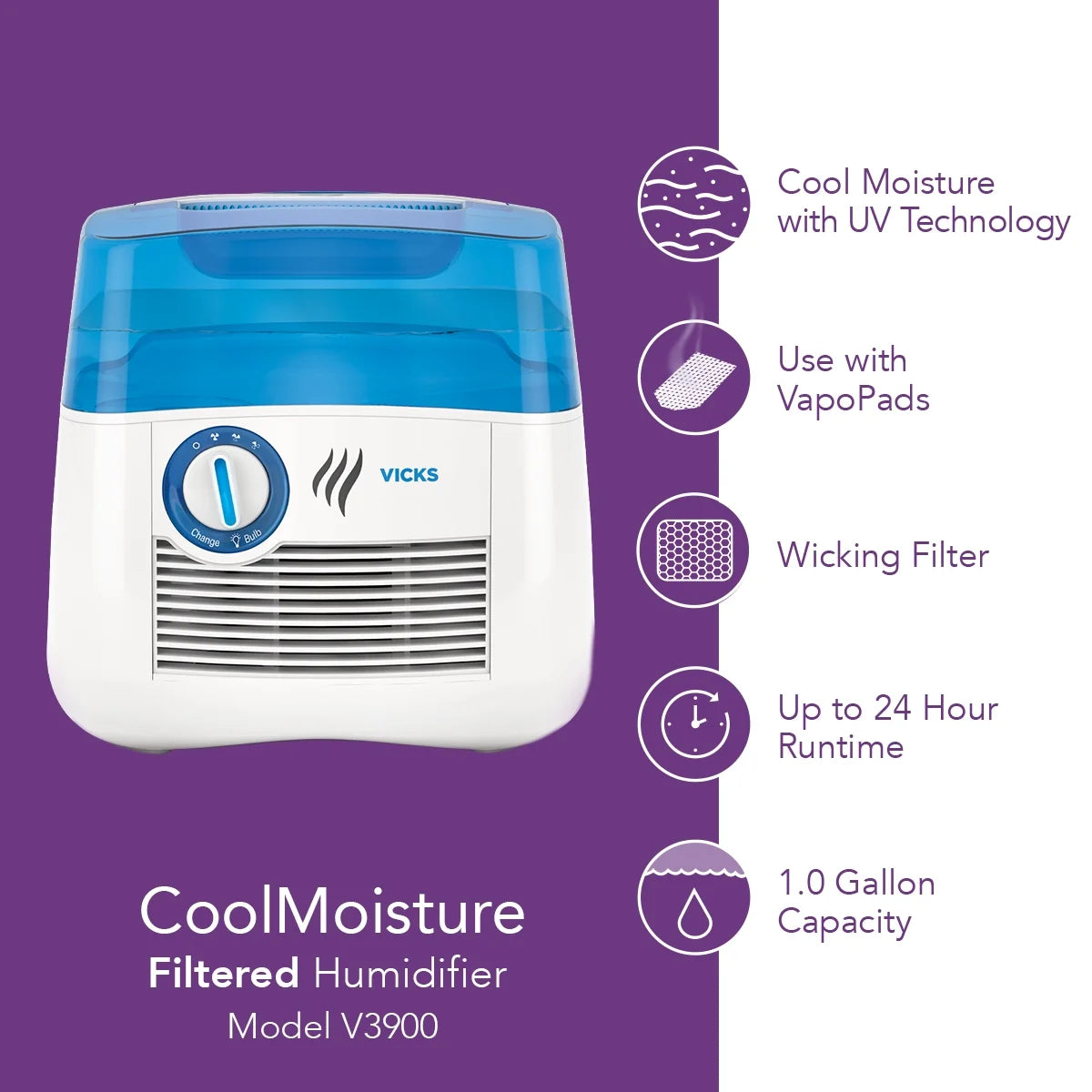1 gal Cool Moisture Humidifier N62418