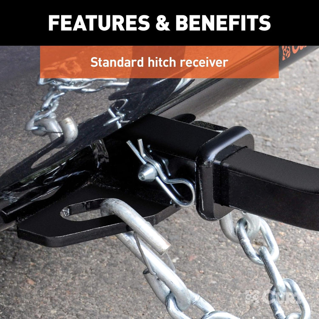 Class 1 Trailer Hitch with Ball Mount, 1-1/4-In Receiver J519
