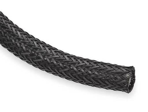Braided Sleeving, 1.000 In., 50 Ft., Black K259746