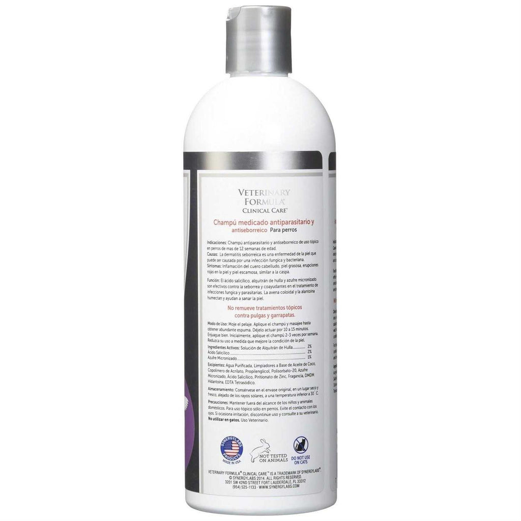 Medicated Antiparasitic & Antiseborrheic Shampoo Y300
