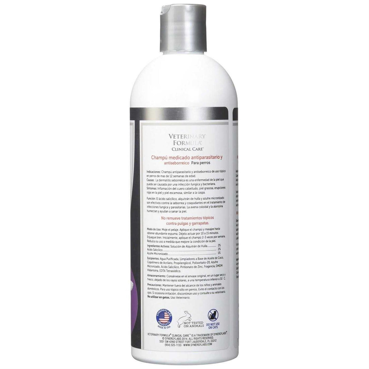Medicated Antiparasitic & Antiseborrheic Shampoo Y300