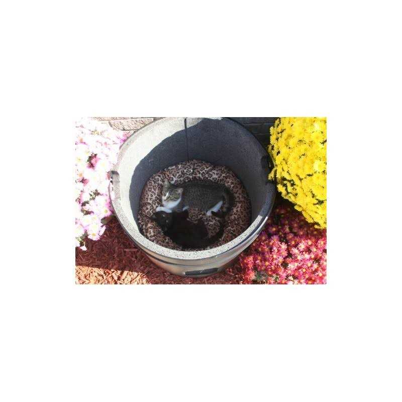 Insulated Outdoor Cat House with Pillow V9208