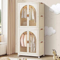 Children's Portable Collapsible Plastic Wardrobe G33324