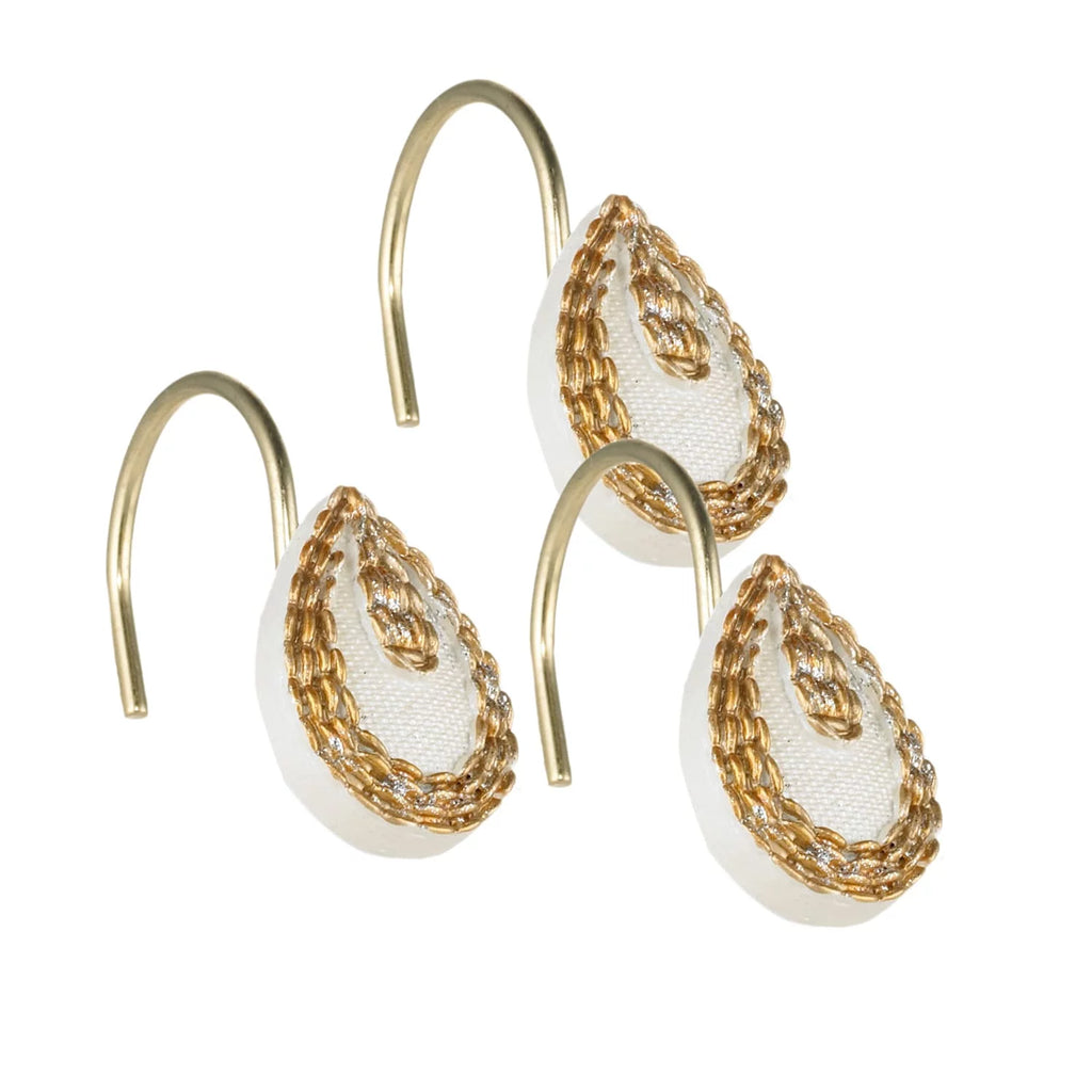 Shower Curtain and Hooks Set Z2676
