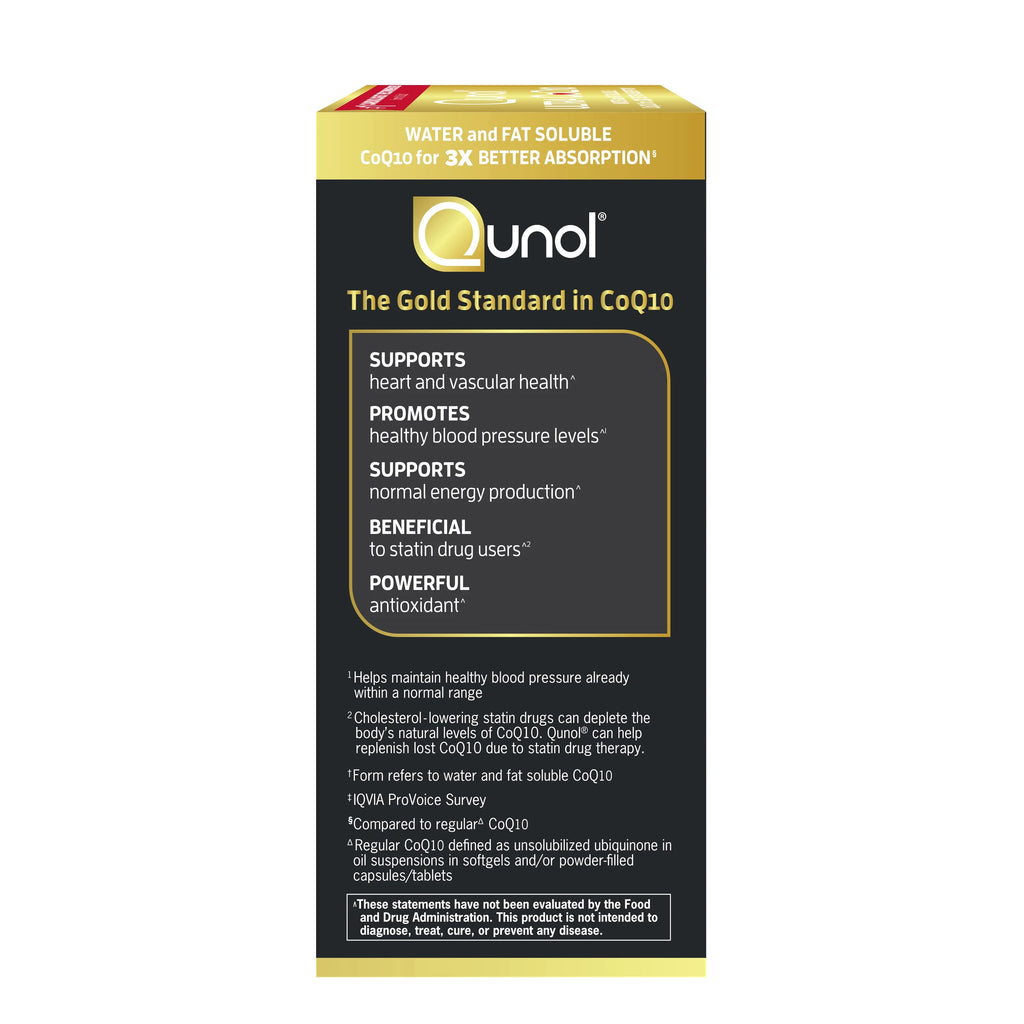 120 Ct CoQ10 Softgels C8525