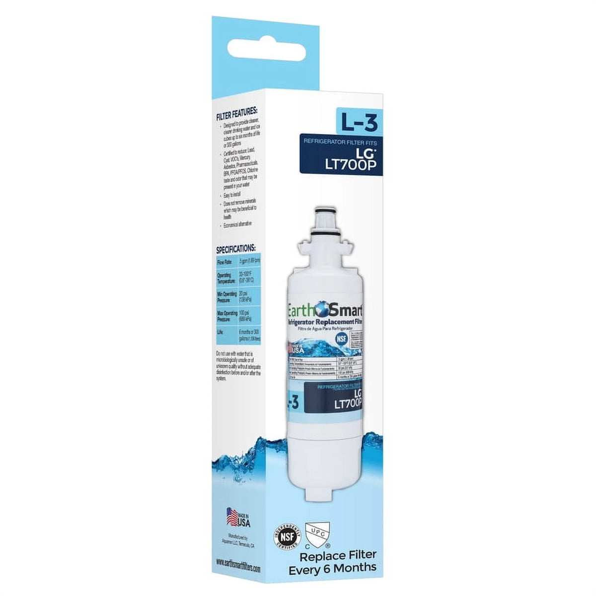 Refrigerator Replacement Filter H2249