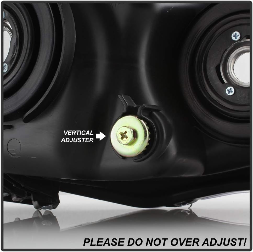 Black Housing Headlights Assembly Y2227