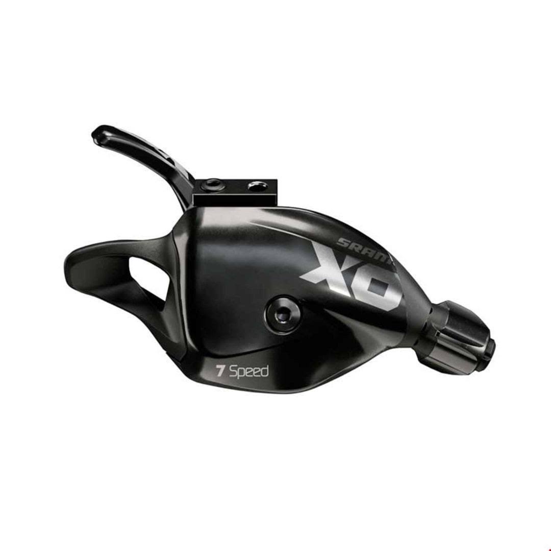 7-Speed Rear Shifter with Discrete Clamp Black W2935