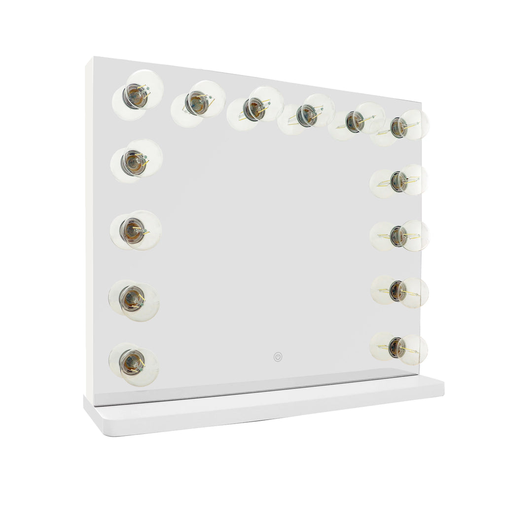 White Vanity Mirror with Smart Sensor Switch E616