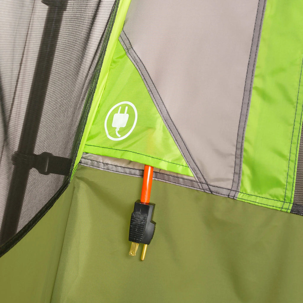 14' x 13.5' 9 Person 2 Room Instant Cabin Tent with Screen Room Z804