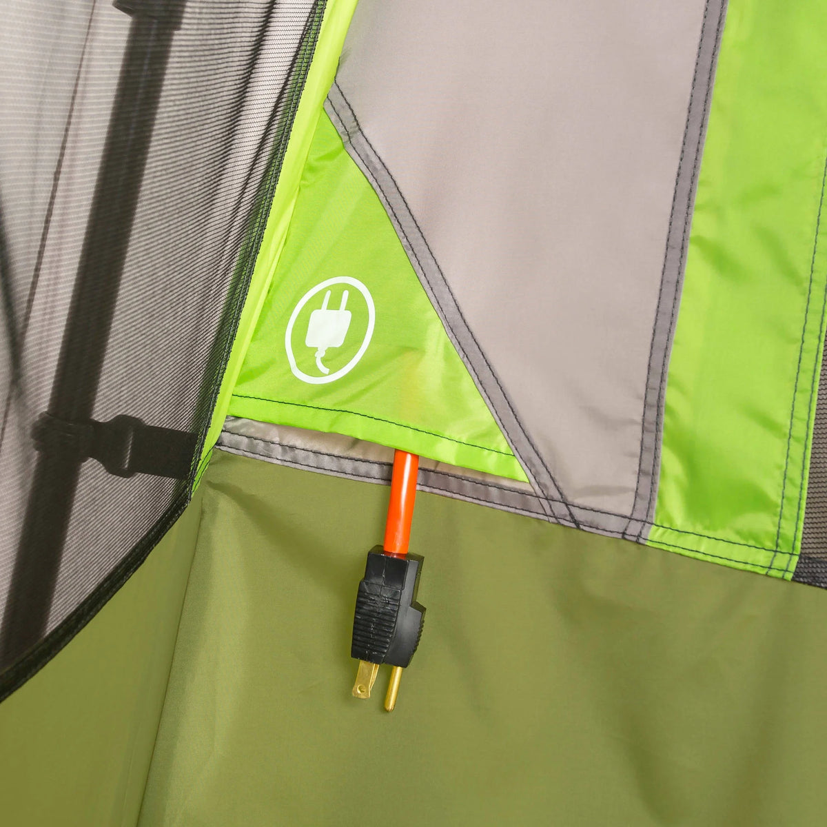 14' x 13.5' 9 Person 2 Room Instant Cabin Tent with Screen Room Z804
