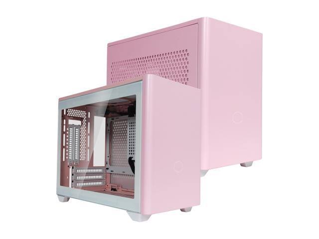 Mini-ITX Flamingo Pink Computer Case Y74959