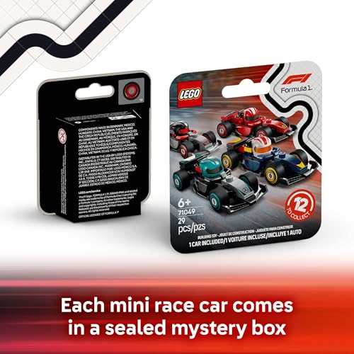 6 Pack Building Set Race Cars G460