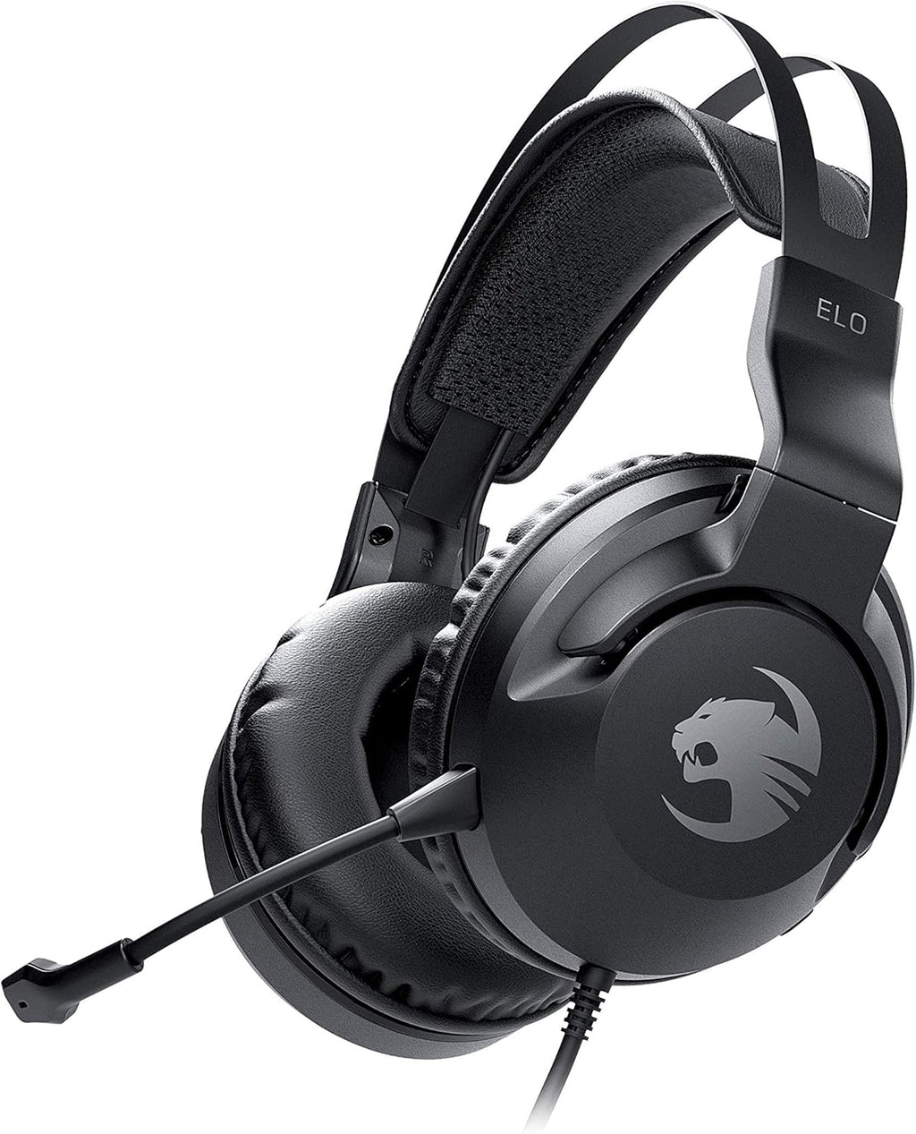 Black Wireless Gaming Headset with Detachable Microphone I58870