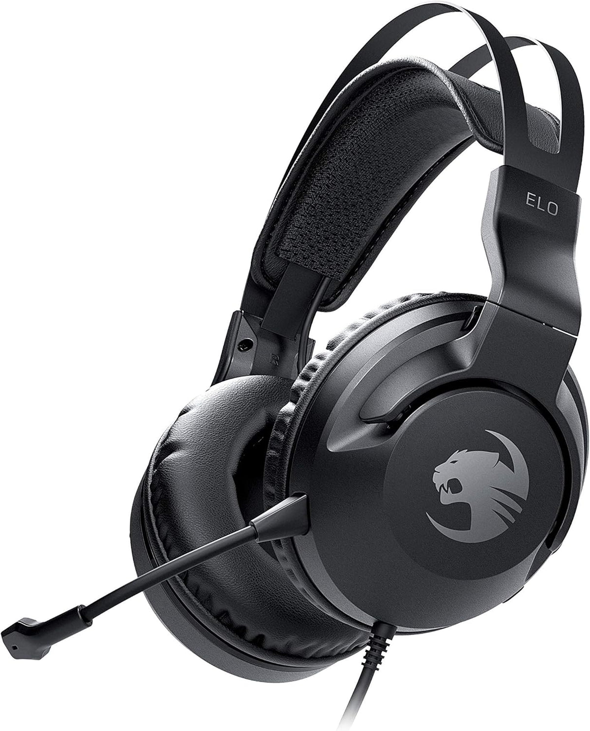 Black Wireless Gaming Headset with Detachable Microphone I58870