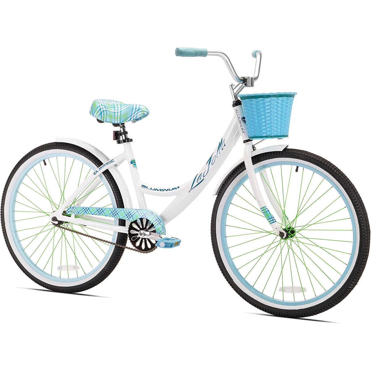 White Cruiser Bike B356