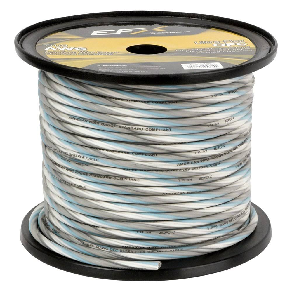 5-Wire 18AWG OFC Speaker Cable F45262
