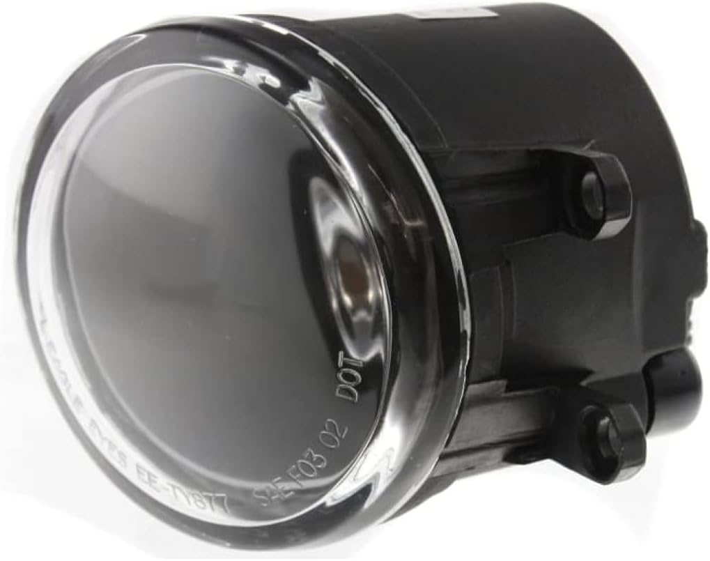 Fog Light Assembly for Toyota RAV4 2009-2012 Driver and Passenger Side Pair Halogen Round M880