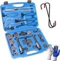 18Pcs Disc Brake Caliper Tool Set & 8Pcs Drum Brake Tool Kit C723