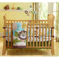 7 Pieces Nursery Crib Bedding Set with Bumper E117654