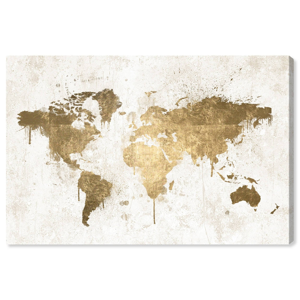 White Gold Canvas Art M46839