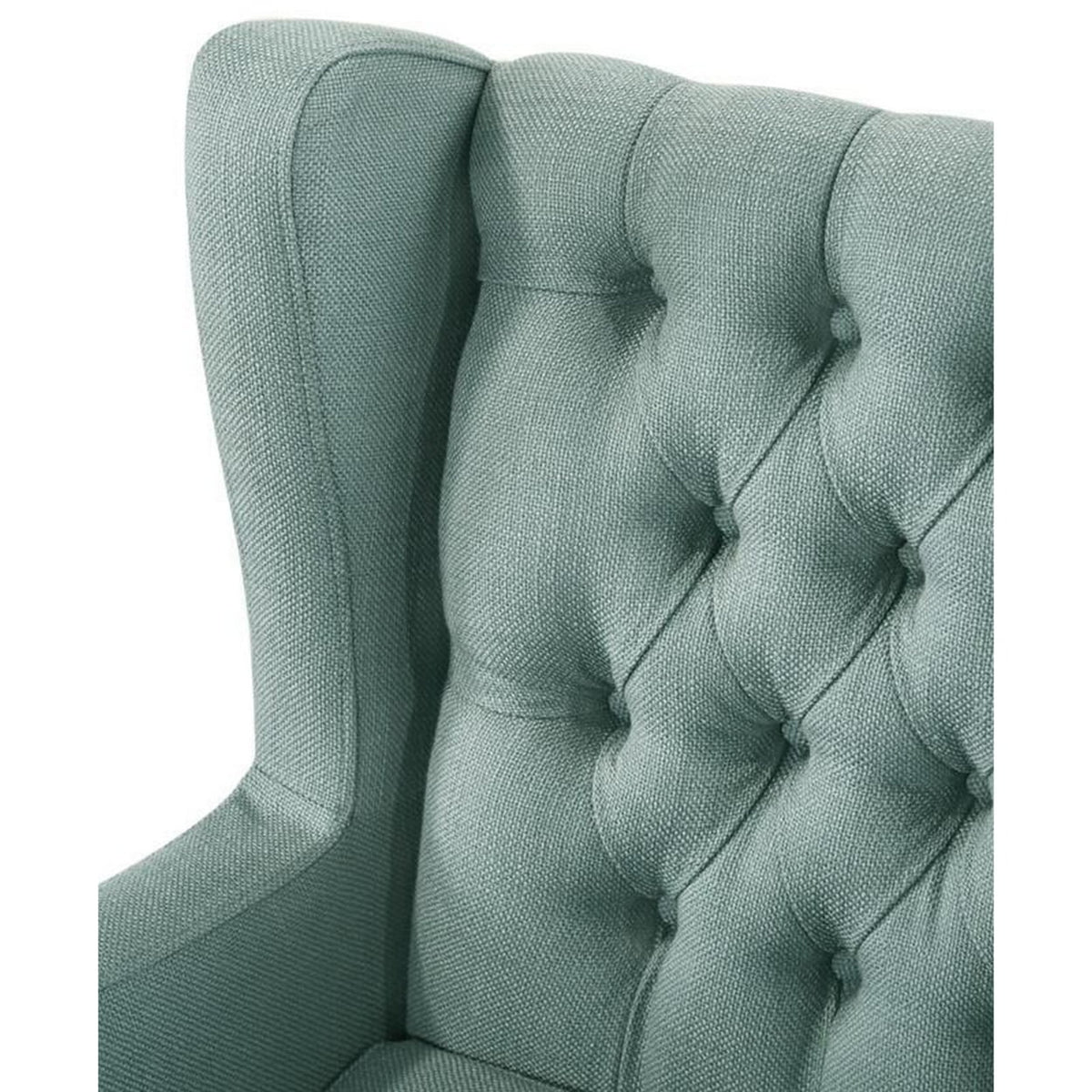 Teal Fabric Accent Chair D54164
