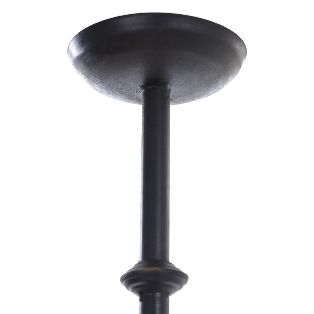 Dark Bronze Brass Metal Candle Holder G98475